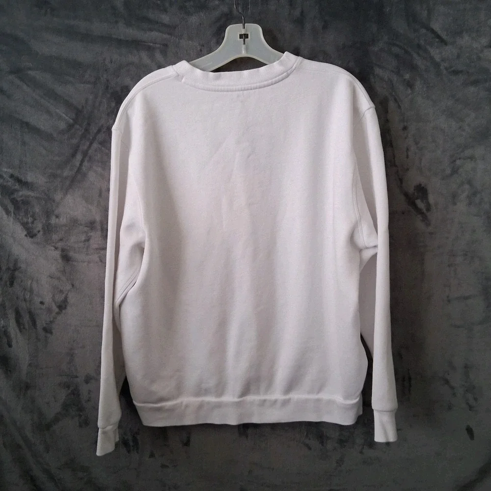 Lululemon Oversized Crewneck Sweatshirt Women Size Medium White Pullover